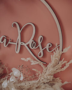 couronne personnalisée murale fleurs séchées