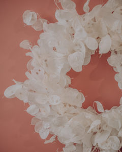 wall crown dried flower