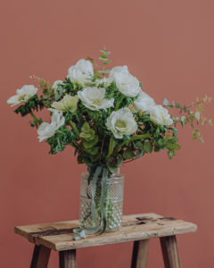 bouquet de saison anémones