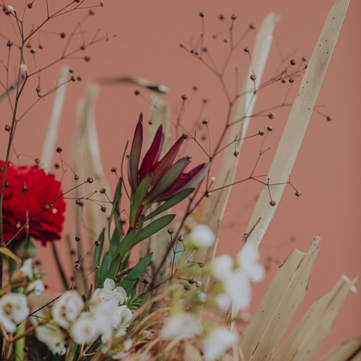 bouquet de fleurs boheme