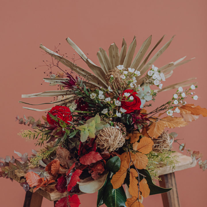 bouquet de fleurs boheme