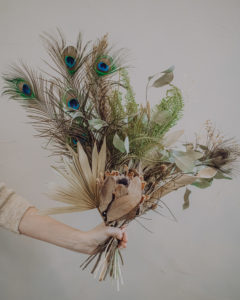 livraison bouquet fleurs séchées