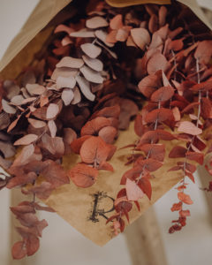 eucalyptus dried flowers decoration