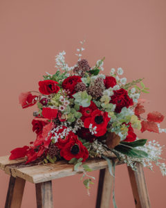 Delivery bouquet romantic