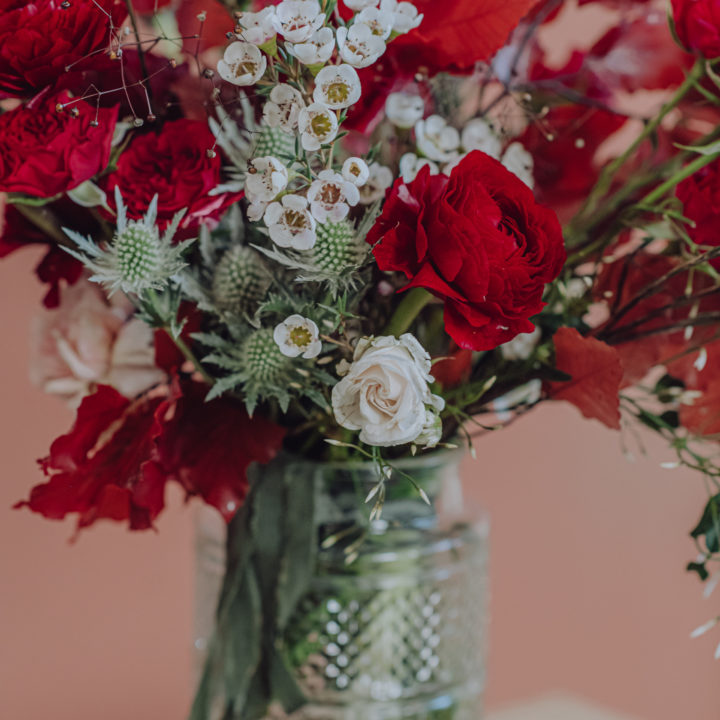 bouquet fleurs saint valentin