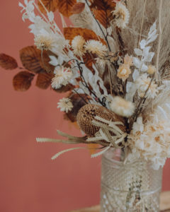 Bohemian dried flowers