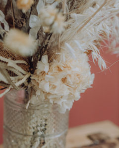 fleurs séchées bohème