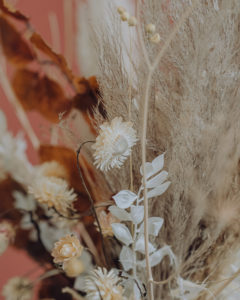 Bohemian dried flowers
