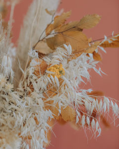 Bohemian dried flowers