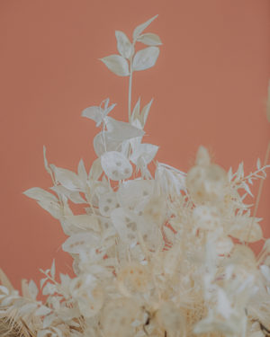 bouquet fleurs séchées pampa