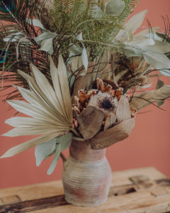 livraison bouquet fleurs séchées