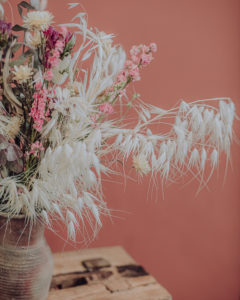 bouquet fleurs séchées décoration champêtre