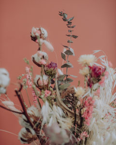bouquet fleurs séchées décoration champêtre
