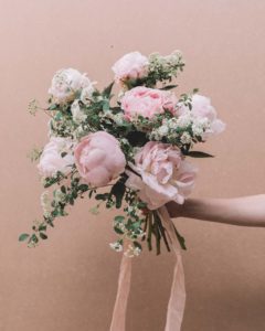 bouquet de pivoine