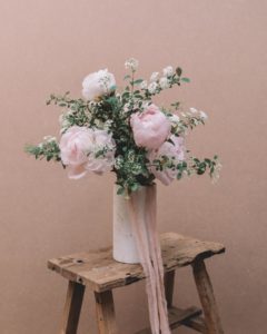 Delivery bouquet peony