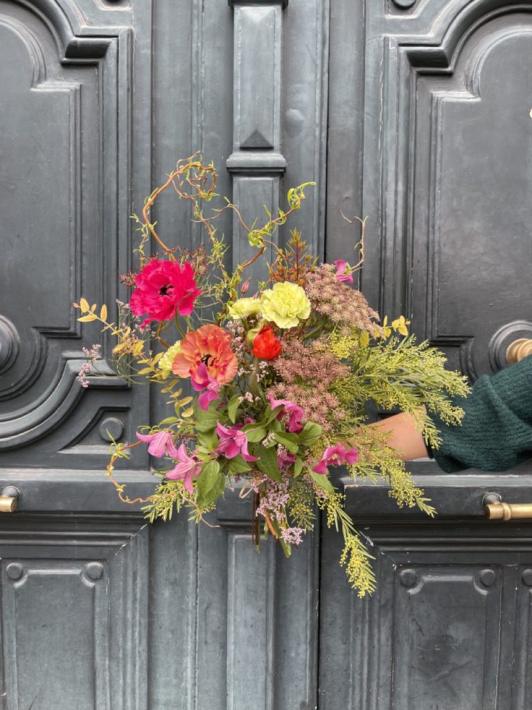 Bouquet sauvage de saison fête des grand mères livraison paris ile de France