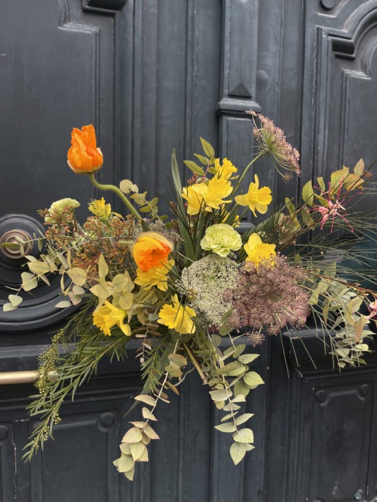 Bouquet sauvage de saison fête des grand mères livraison paris ile de France