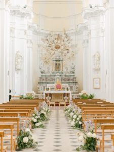 wedding in Sicily in Dimora Delle Balze Reflections flowers