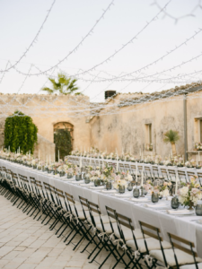 mariage en Sicile à Dimora Delle Balze Reflets fleurs