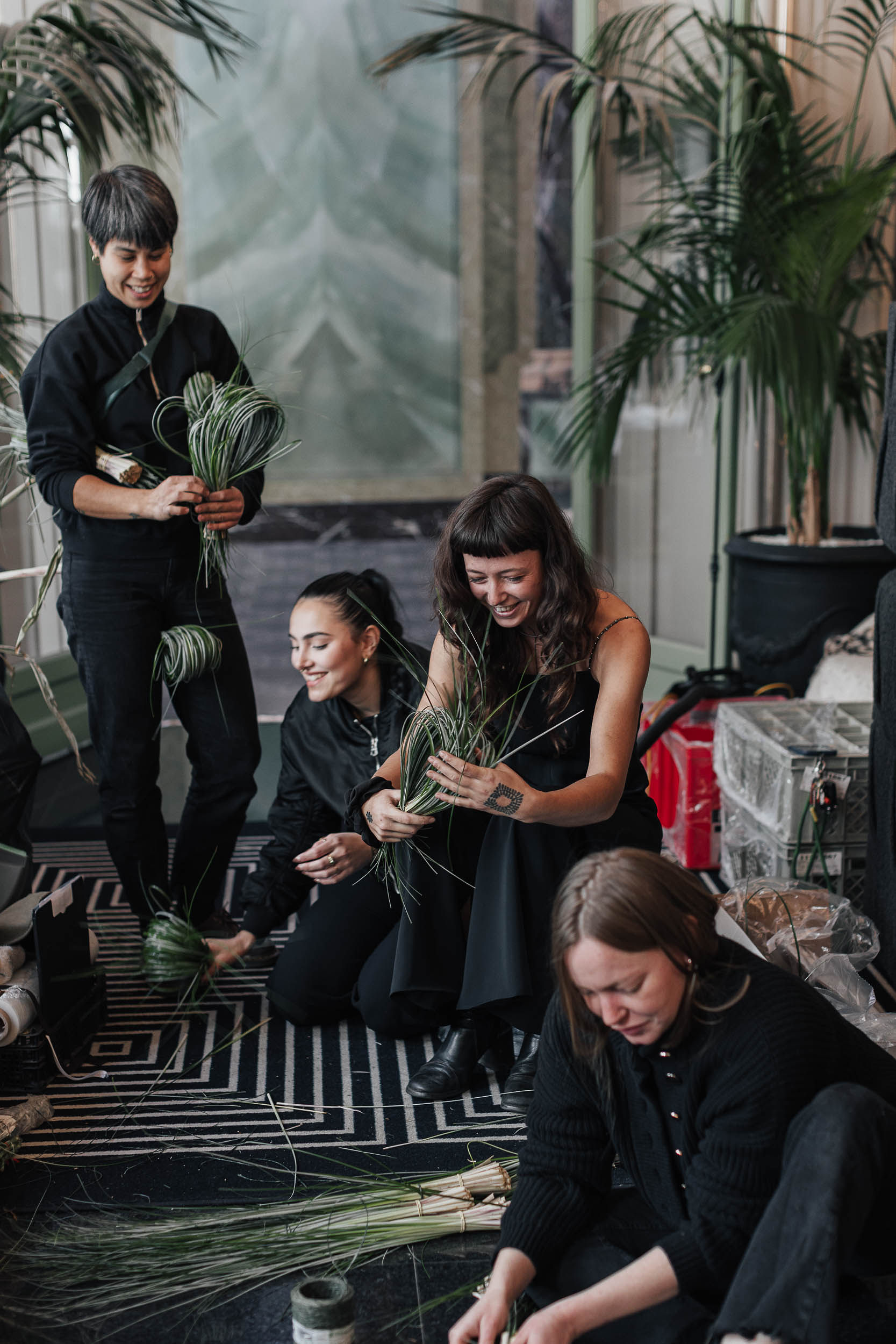TEAM (alice, felicie, hortense et margaux une freelance habituée)